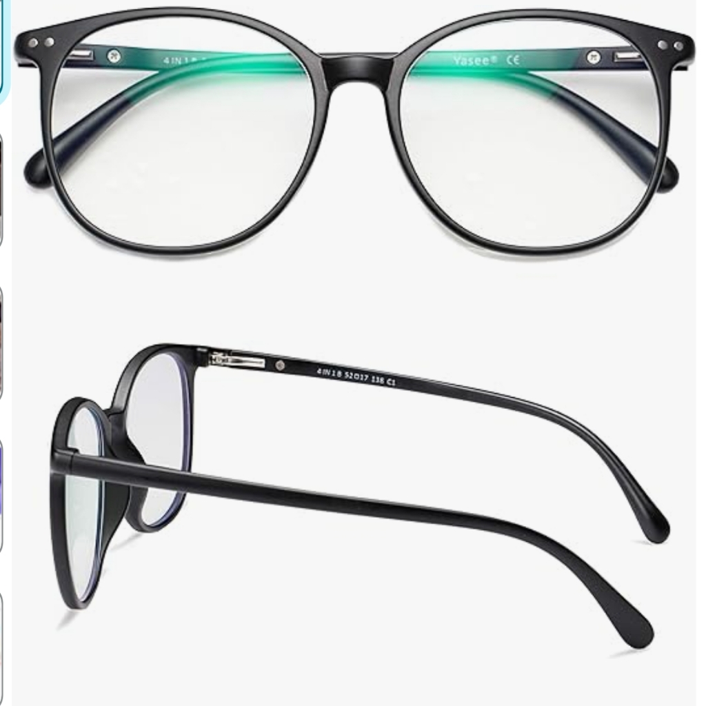 Stylish Blue Light Blocking Glasses For Women Or Men 348